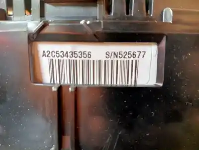 Peça sobressalente para automóvel em segunda mão quadrante por citroen c4 picasso/spacetourer 1.6 exclusive [1.6 ltr. - 85 kw e-hdi fap] referências oem iam a2c53435356  