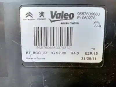 Pezzo di ricambio per auto di seconda mano unità di aria condizionata per citroen c4 picasso/spacetourer 1.6 exclusive [1.6 ltr. - 85 kw e-hdi fap] riferimenti oem iam 9687606680  