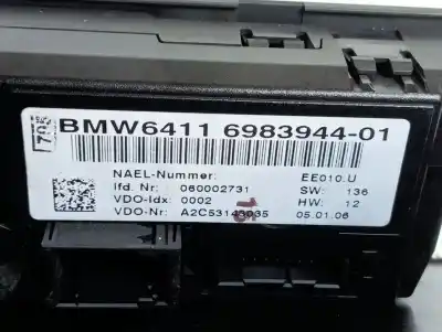 Pezzo di ricambio per auto di seconda mano controllo climatico per bmw 1 (e81) 118 i riferimenti oem iam 6411698394401  