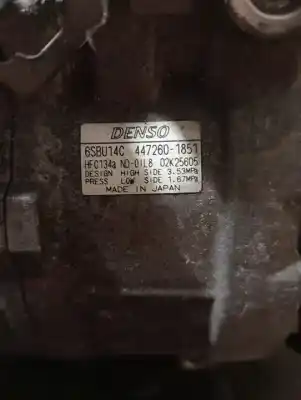 Second-hand car spare part air conditioning compressor for bmw 1 (e81) 120 i oem iam references 4472601851  