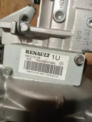 Second-hand car spare part steering column for renault fluence 1.5 dci diesel fap 90 cv / 66 kw oem iam references 488101913r  