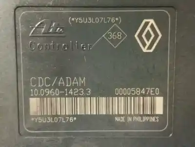 Peça sobressalente para automóvel em segunda mão abs por renault laguna ii (bg0) expression referências oem iam 8200159837d  