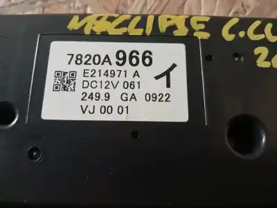 Second-hand car spare part climate control for mitsubishi eclipse cross (gk0w) 4b40 oem iam references 7820a966