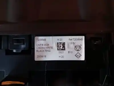 Second-hand car spare part climate control for dacia duster ii h5h470 oem iam references t20954b  