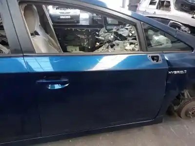 Peça sobressalente para automóvel em segunda mão porta dianteira direita por toyota prius (zvw30) 2zrfxe referências oem iam 