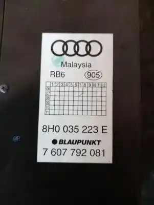 Автозапчастина б/у ЕЛЕКТРОННИЙ МОДУЛЬ для AUDI A4 AVANT (8E)  Посилання на OEM IAM 8H0035223E  