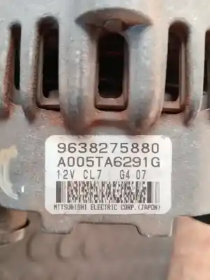 Second-hand car spare part alternator for citroen c15 d oem iam references 9638275880  