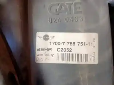 Peça sobressalente para automóvel em segunda mão termoventilador elétrico por mini mini (r50,r53) 1nd referências oem iam 1700778875111