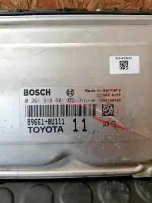 Second-hand car spare part ECU ENGINE CONTROL for TOYOTA YARIS (P13)  OEM IAM references 0261S18601  