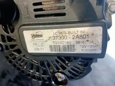 Second-hand car spare part alternator for kia ceed (jd) drive 128 cv / 94 kw oem iam references 373002a601  