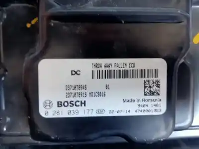 Second-hand car spare part ecu engine control for dacia dokker express k9ku8 oem iam references 237107894s  