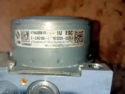Peça sobressalente para automóvel em segunda mão abs por dacia dokker express k9ku8 referências oem iam 476608081r  