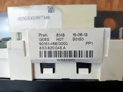 Piesă de schimb auto la mâna a doua panou clima pentru audi a1 (8x1) cayb referințe oem iam 8x0820045a