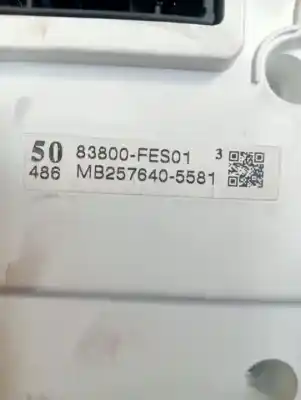 Peça sobressalente para automóvel em segunda mão quadrante por toyota corolla (e21) 2zr-x2zrw22u referências oem iam 83800fes01  