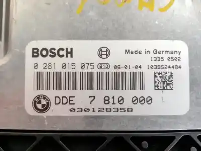Piesă de schimb auto la mâna a doua unitate de control motor ecu pentru bmw serie 3 berlina (e90) d/n47d20a referințe oem iam 0281015075