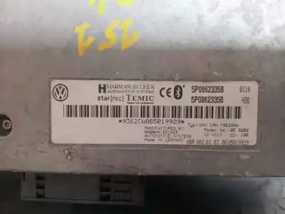 Second-hand car spare part electronic module for seat leon (1m1) 1.4 16v oem iam references 5p0862335b  