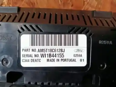 Second-hand car spare part climate control for ford c-max (cb7) t3da oem iam references am5t18c612bj  
