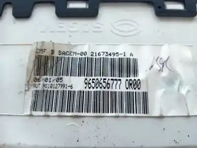 Peça sobressalente para automóvel em segunda mão display gps / multimídia por citroen c3 8hydv4ted4 referências oem iam 9650656777  