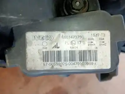 Автозапчасти б/у левая фара за iveco daily furgón f1cfl411we ссылки oem iam 5801473750