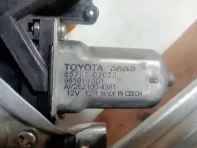 Peça sobressalente para automóvel em segunda mão elevador de vidros traseiro direito por toyota auris (e18) 2zr referências oem iam 8570202020