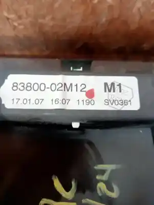 Peça sobressalente para automóvel em segunda mão quadrante por toyota auris (e15) 1ndtv referências oem iam 8380002m12  