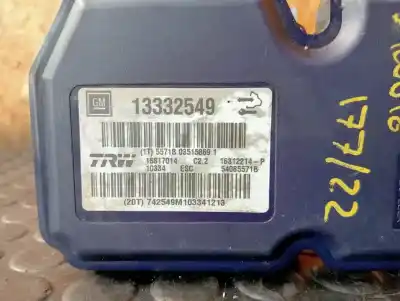 Peça sobressalente para automóvel em segunda mão abs por opel insignia 2.0 cdti referências oem iam 13329072  
