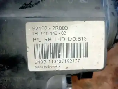 Peça sobressalente para automóvel em segunda mão farol / farolim direito por hyundai i30 (fd) d4fb referências oem iam 921022r000
