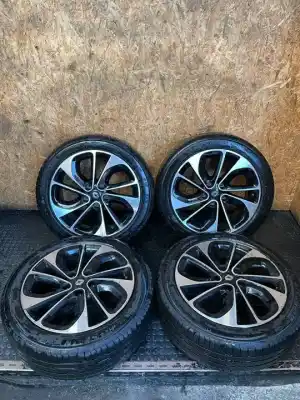 Pièce détachée automobile d'occasion jeu de jantes pour renault megane iii berlina 5 p h5fb4 références oem iam 403007092r  