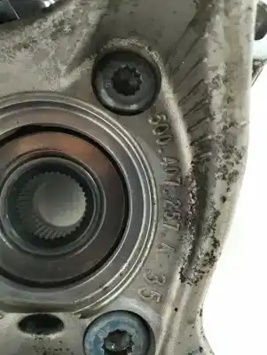 Second-hand car spare part front left knuckle for seat leon (5f1) dnuc oem iam references 5q0407257a  