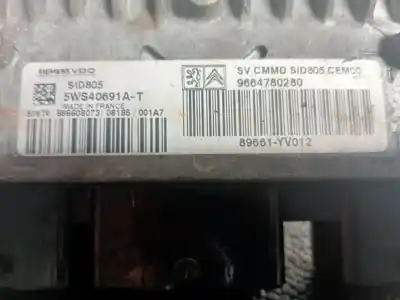 Second-hand car spare part ecu engine control for peugeot 107 8ht oem iam references 9664780280  