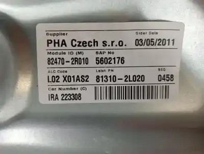 Peça sobressalente para automóvel em segunda mão  por HYUNDAI I30 (FD)  Referências OEM IAM 824702R010  