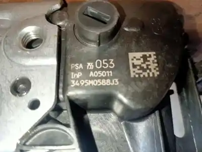 Pezzo di ricambio per auto di seconda mano serratura porta posteriore sinistra per citroen c-elysée bhy(bh02) riferimenti oem iam a05011  