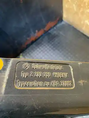 Peça sobressalente para automóvel em segunda mão Embaladeira Lateral por BMW SERIE 3 COUPE E36 M3 Referências OEM IAM 2233356  