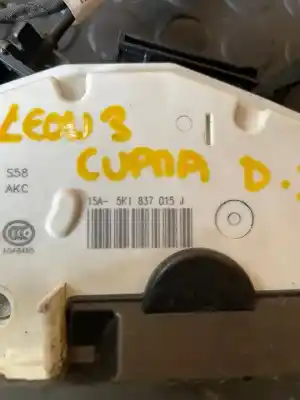 Peça sobressalente para automóvel em segunda mão  por SEAT LEON (5F1)  Referências OEM IAM 5K1837015J  