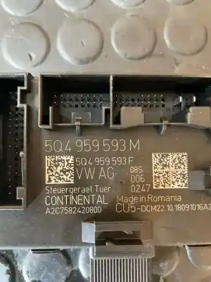 Second-hand car spare part comfort module for seat leon (5f1) dnuc oem iam references 5q4959593m  