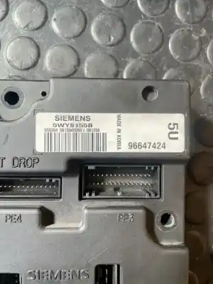 Second-hand car spare part FUSE BOX UNIT for CHEVROLET EPICA  OEM IAM references 96647424  