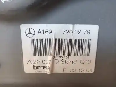 Автозапчасти б/у регулятор стекла переднего правого за mercedes-benz clase a (bm 169) m266960 ссылки oem iam a1697200279  