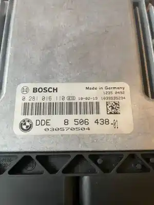 Peça sobressalente para automóvel em segunda mão centralina de motor uce por bmw serie 1 berlina (e81/e87) n47d20c referências oem iam 0281016110  
