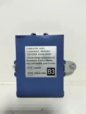 Second-hand car spare part ELECTRONIC MODULE for LEXUS GS (GS/US/WS19)  OEM IAM references 8934030031  