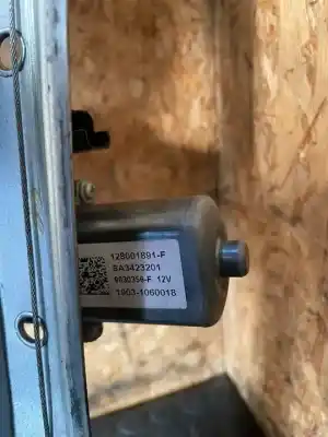 Second-hand car spare part passenger side right window regulator for dacia duster ii h5h470 oem iam references 128001891f  