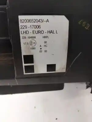 Tweedehands auto-onderdeel LINKER KOPLAMP voor RENAULT MODUS  OEM IAM-referenties 8200652043  