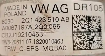 Pièce détachée automobile d'occasion COLONNE DE DIRECTION pour SEAT IBIZA SC (6P5)  Références OEM IAM 2Q1423510AB  