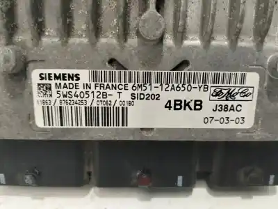 Pezzo di ricambio per auto di seconda mano centralina motore per ford focus lim. (cb8) titanium riferimenti oem iam 6m5112a650yb  
