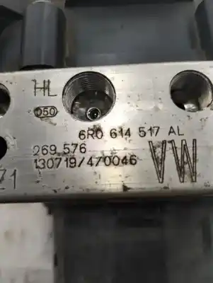 Peça sobressalente para automóvel em segunda mão abs por audi a1 (8x1) cayb referências oem iam 6r0614517  