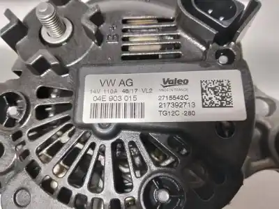 Peça sobressalente para automóvel em segunda mão alternador por seat leon (5f1) czca referências oem iam 04e903015