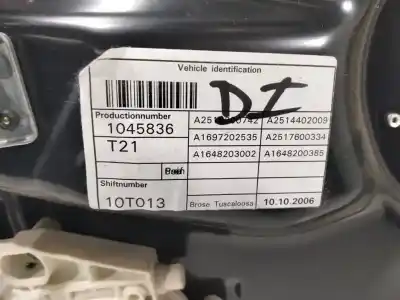 Gebrauchtes Autoersatzteil FENSTERHEBER VORNE LINKS zum MERCEDES CLASE R  OEM-IAM-Referenzen A2518200742  