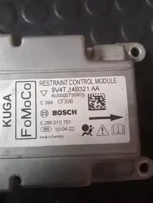 Gebrauchtes Autoersatzteil steuergerät airbag zum ford kuga (cbs) 2.0 tdci cat oem-iam-referenzen 9v4t14b321aa  