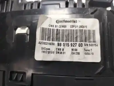 Peça sobressalente para automóvel em segunda mão QUADRANTE por CITROEN C4  Referências OEM IAM 9801592780  
