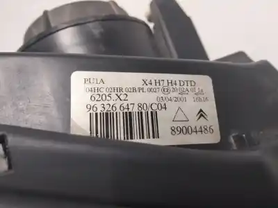 Second-hand car spare part Right Headlight for CITROEN C5 BERLINA Premier (E) OEM IAM references 9632664780  