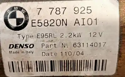 Peça sobressalente para automóvel em segunda mão motor de arranque por land rover range rover (lm) * referências oem iam 7787925  